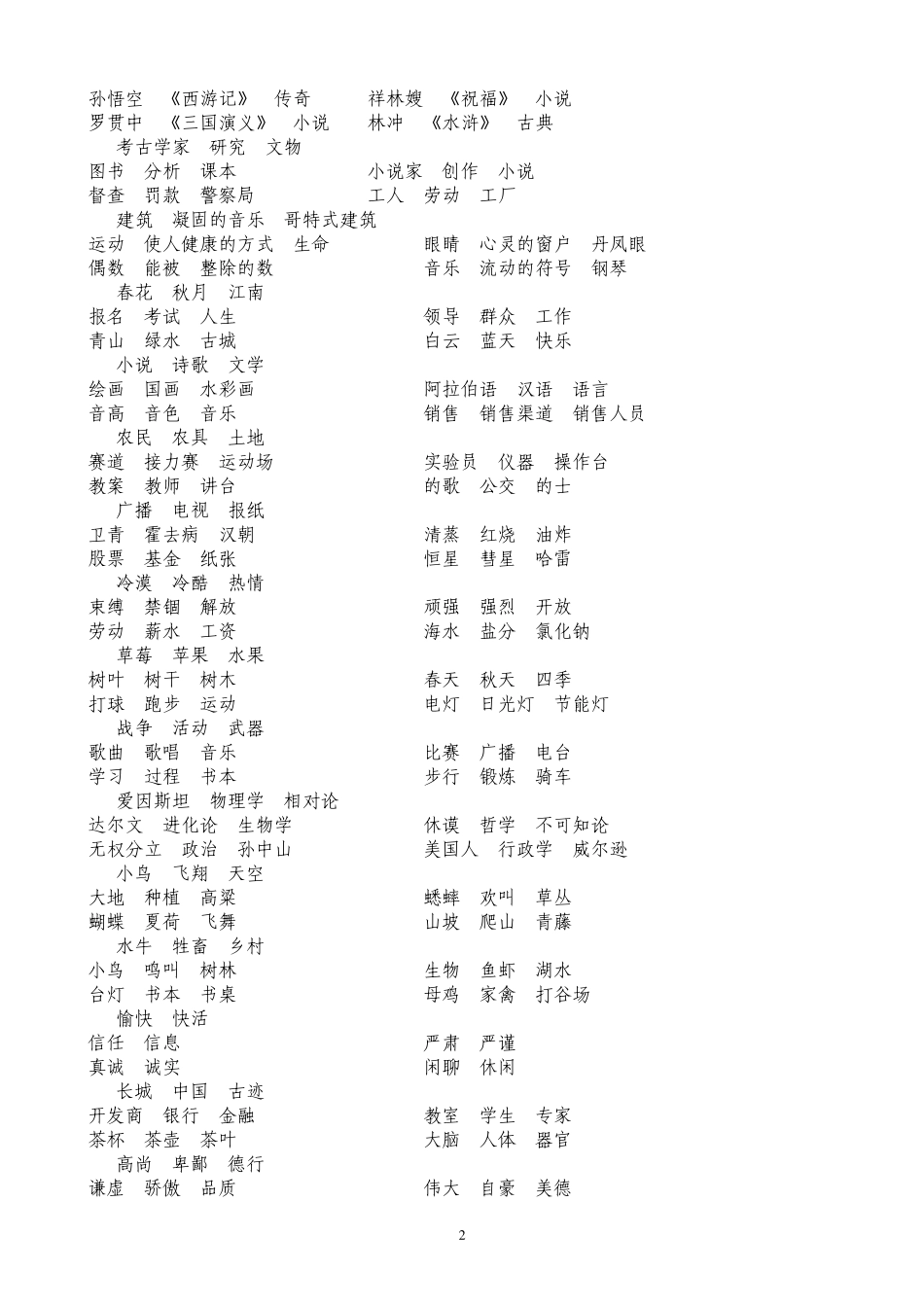 类比推理、定义判断练习题_第2页