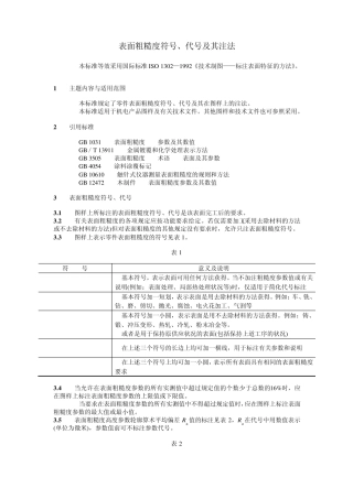 粗糙度最新符号及其表示方法