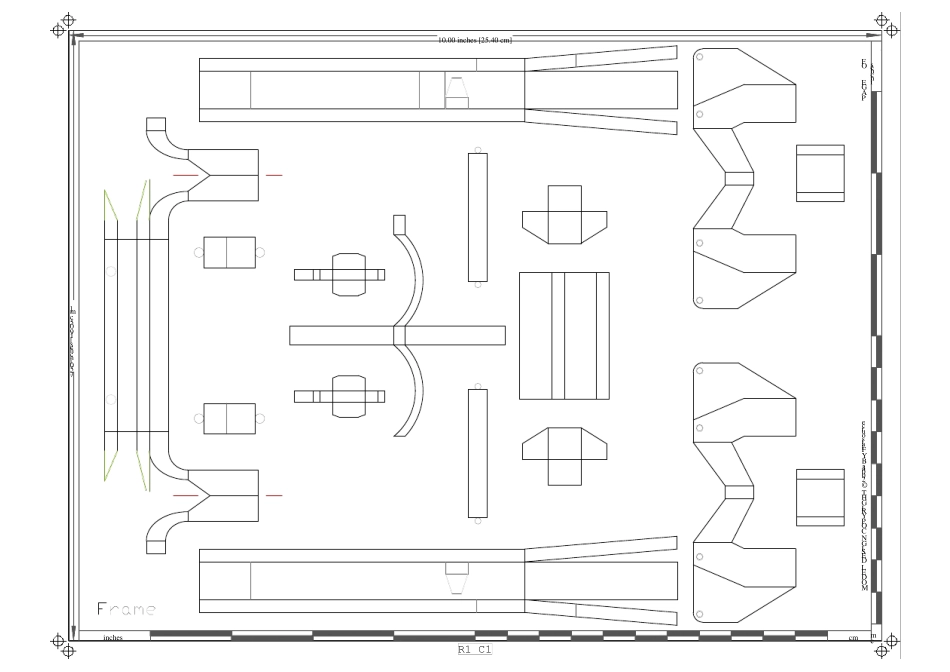 精密纸模型VolvoFH16图纸_第1页