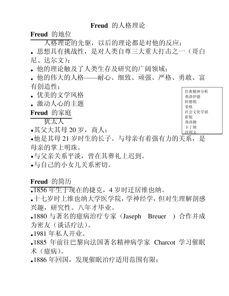精神分析学派_第1页