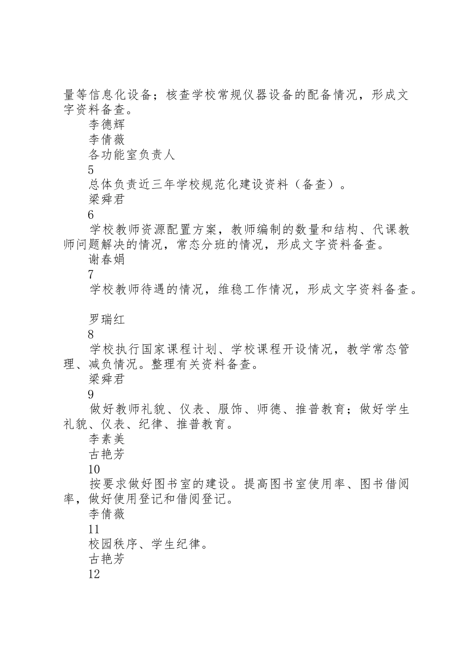 学校迎接开学工作检查_第3页