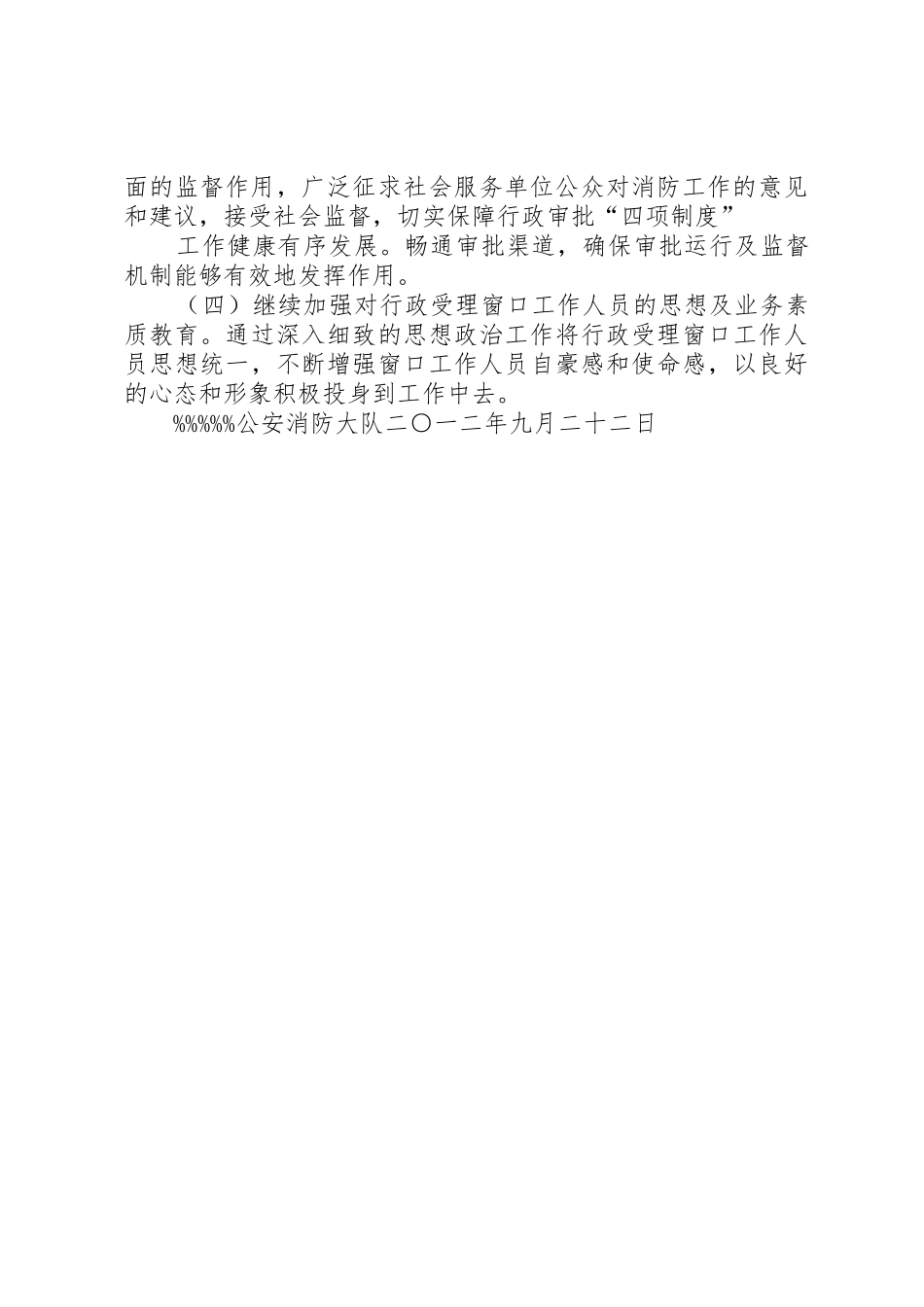 消防大队行政审批工作总结_第3页