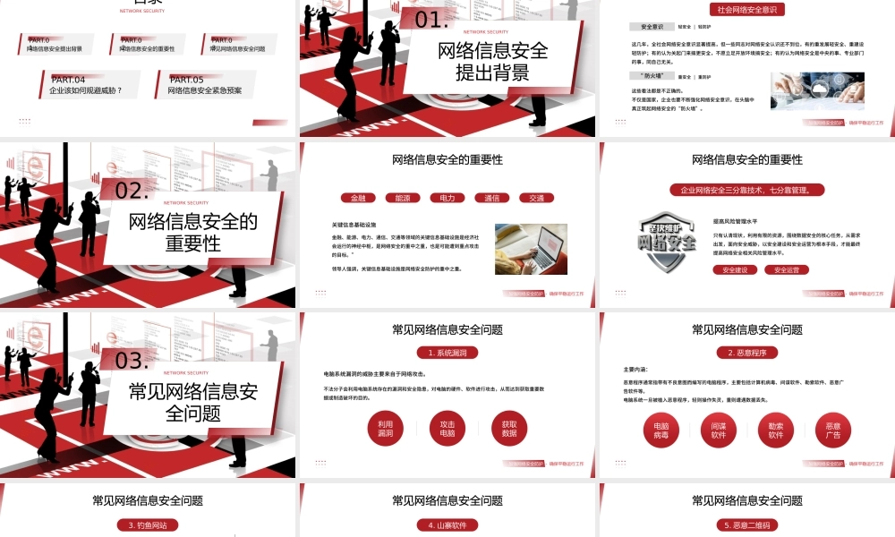 企业网络安全教育课件