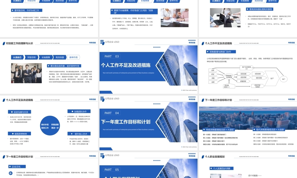 采购部年度工作总结