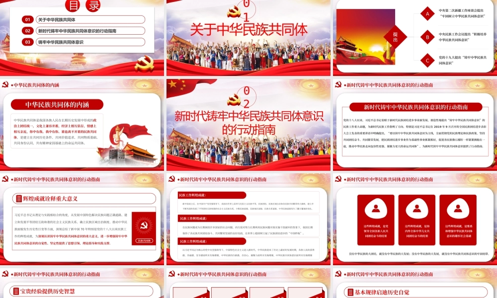 民族团结民族共同体意识完整
