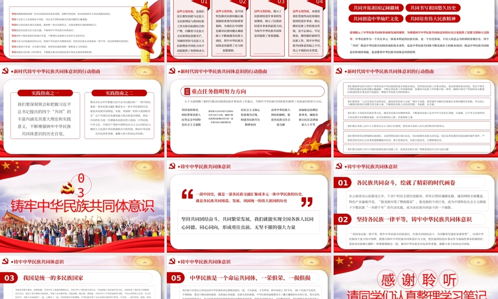 民族团结民族共同体意识完整