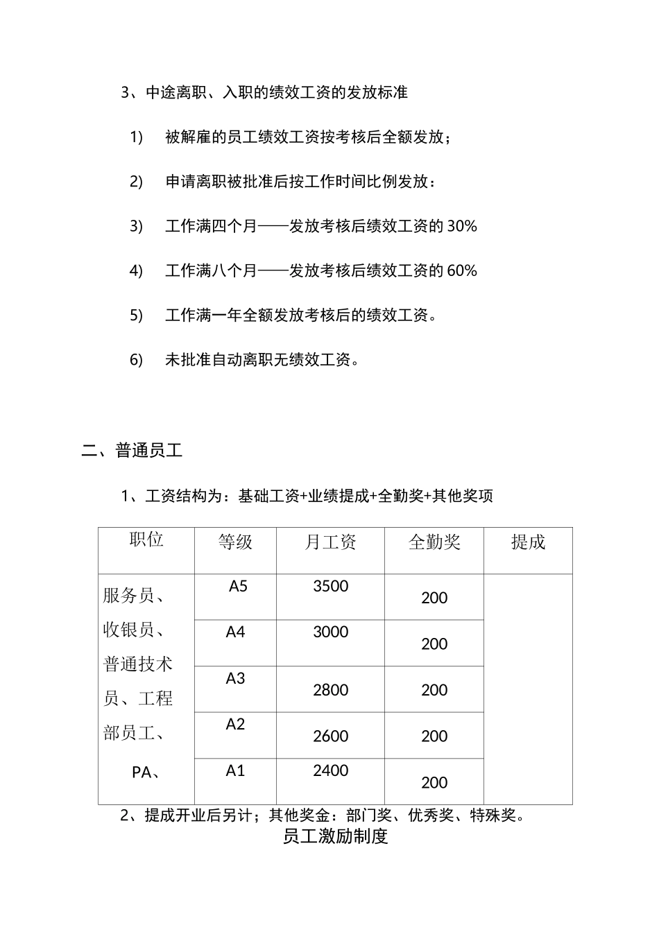 员工激励及薪酬福利制度_第3页