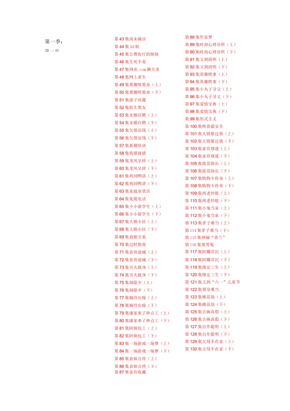 外来媳妇本地郎目录表_第1页