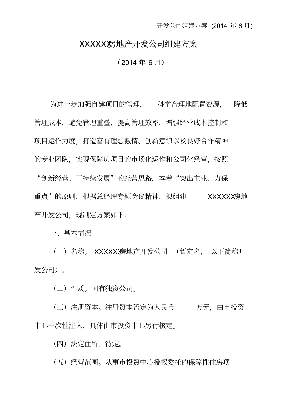 开发公司组建方案_第2页