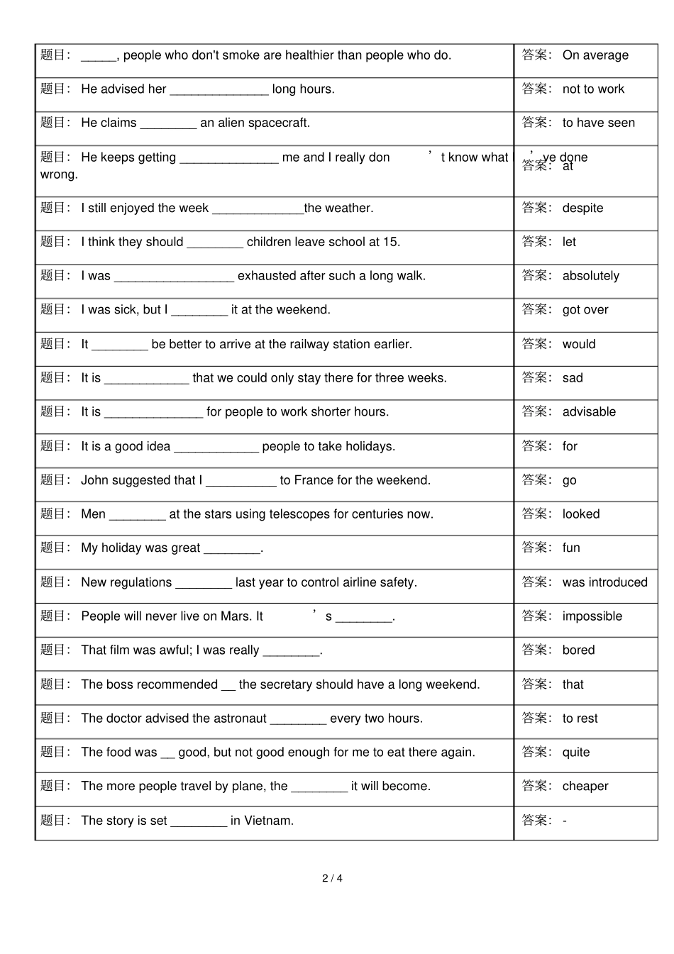 开放英语4形考任务3Unit-36答案_第2页