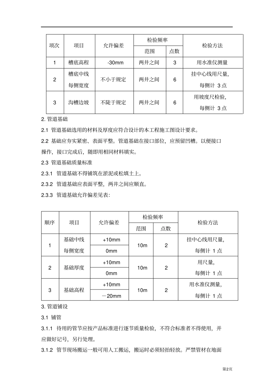 开槽埋管施工方案_第2页