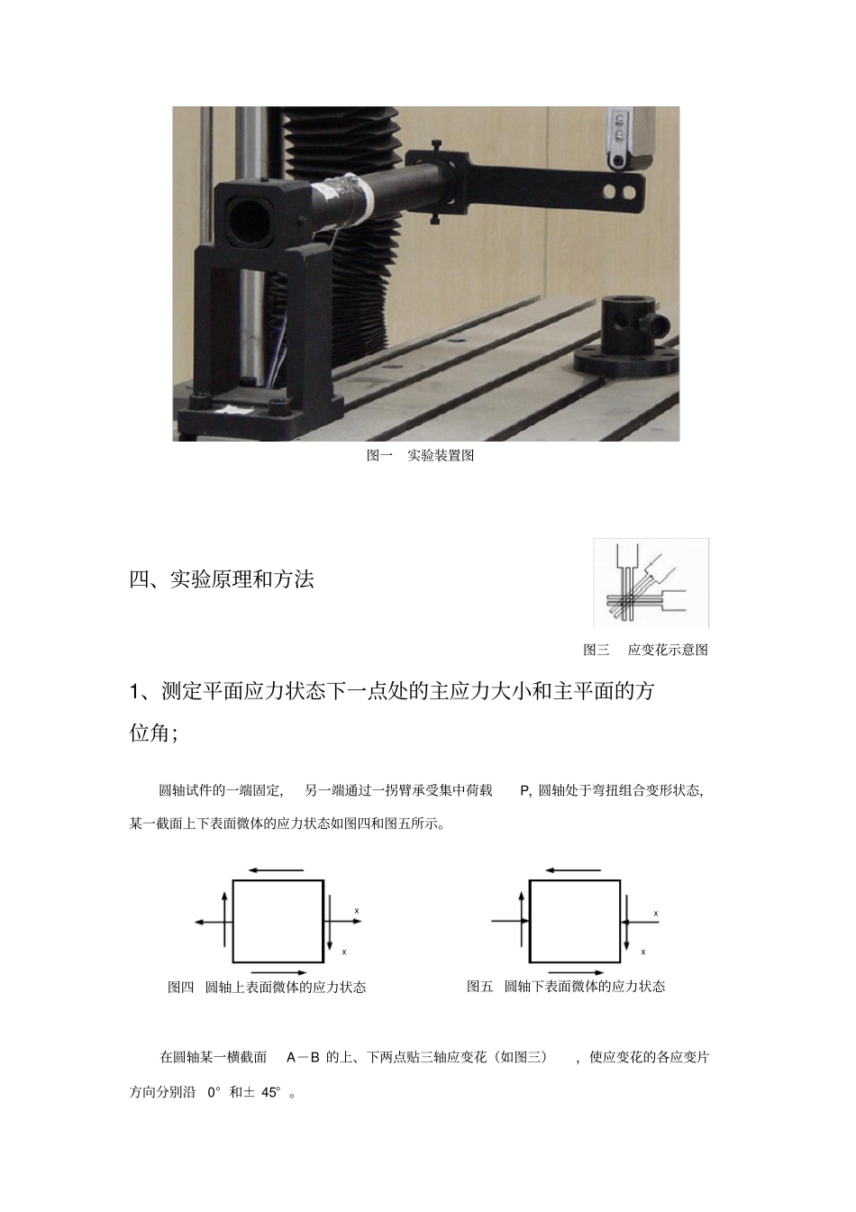 弯扭组合试验试验报告_第3页