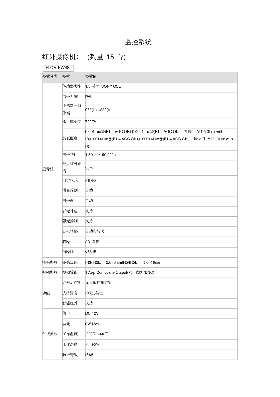 弱电设备参数资料_第2页