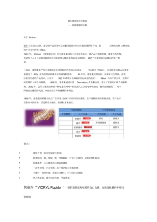 强生缝线详解