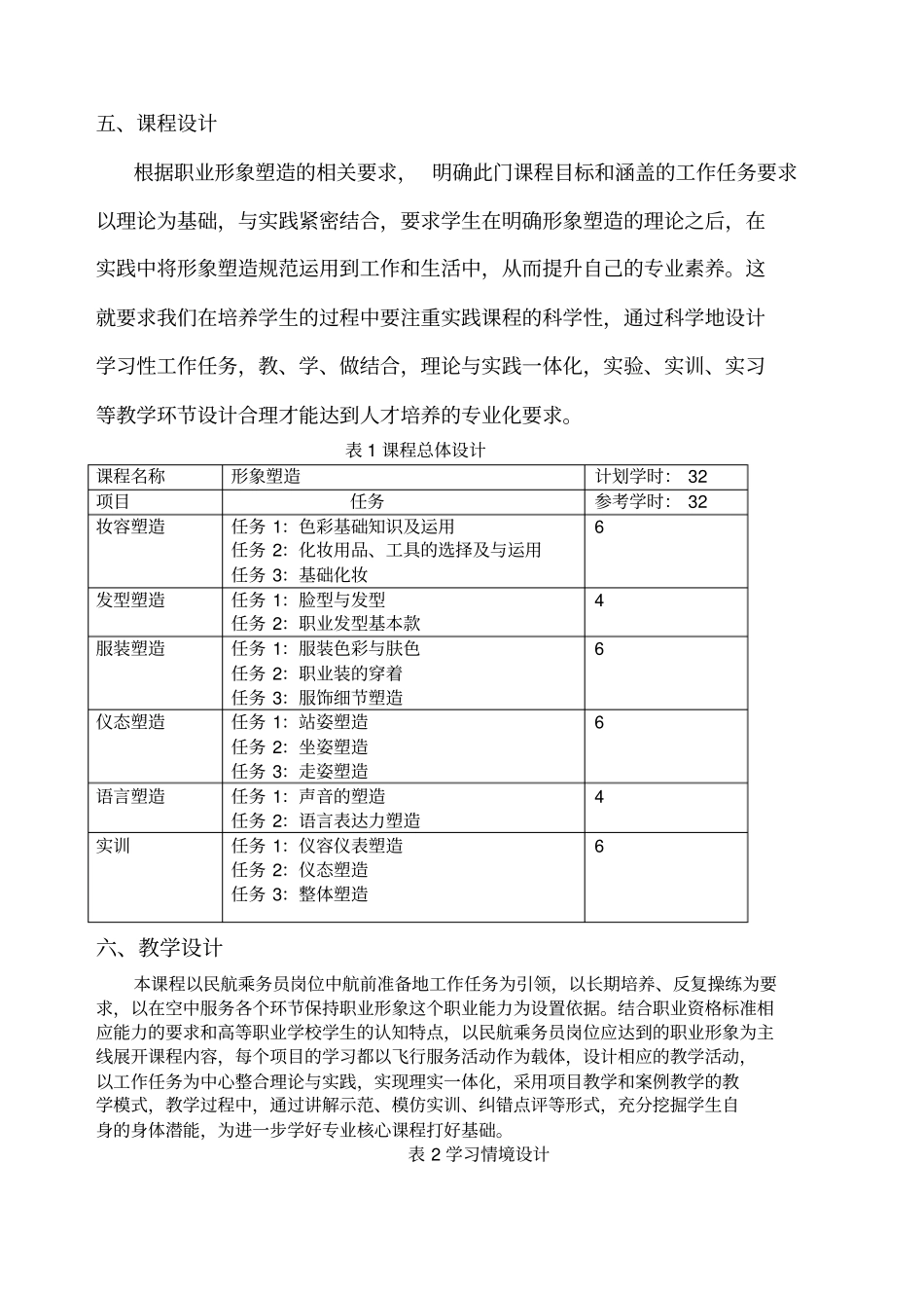 形象塑造课程标准_第3页
