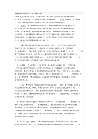 影响中国培训界的十大风云人物