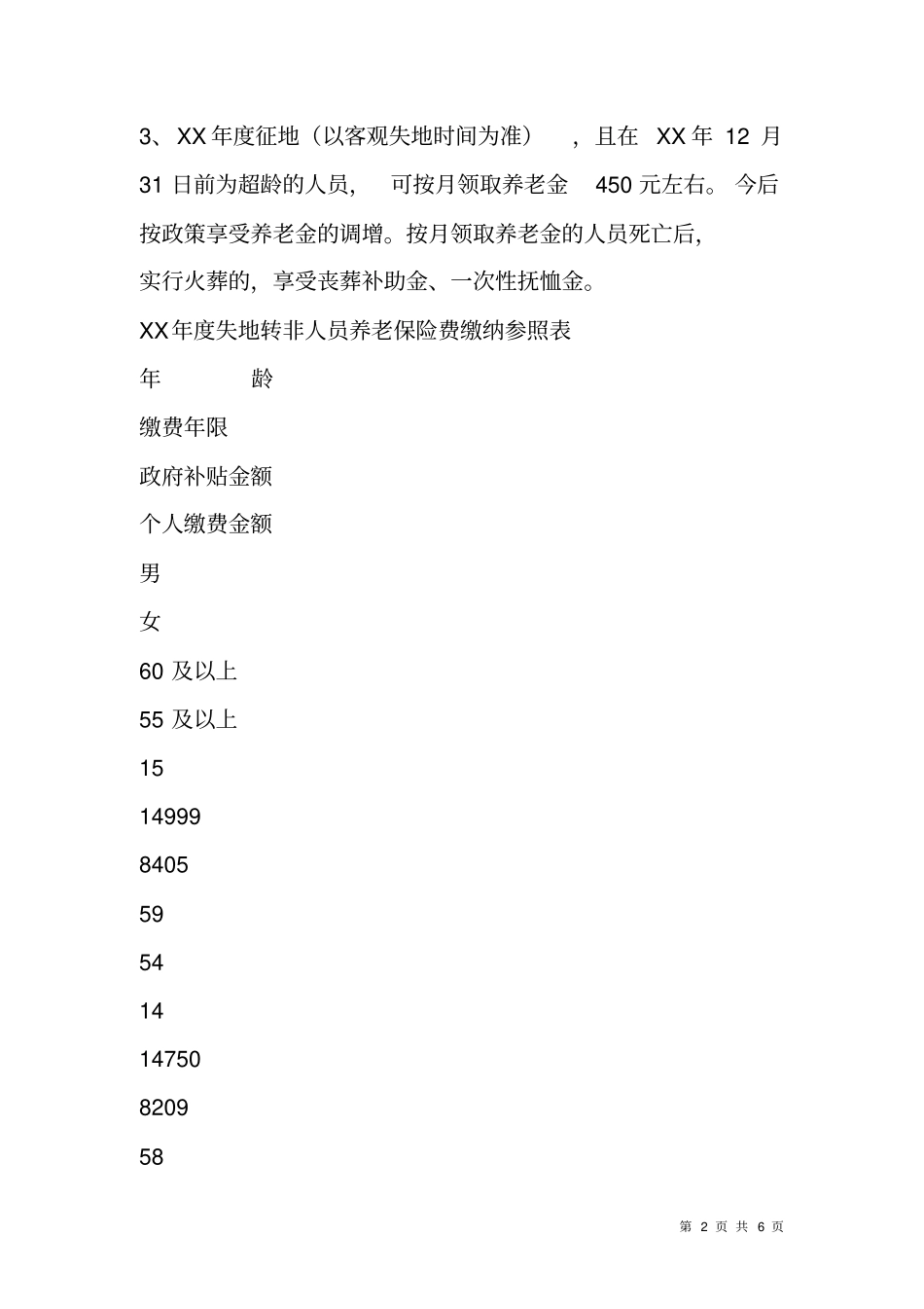 征地农转非人员养老保险政策宣传资料_第2页