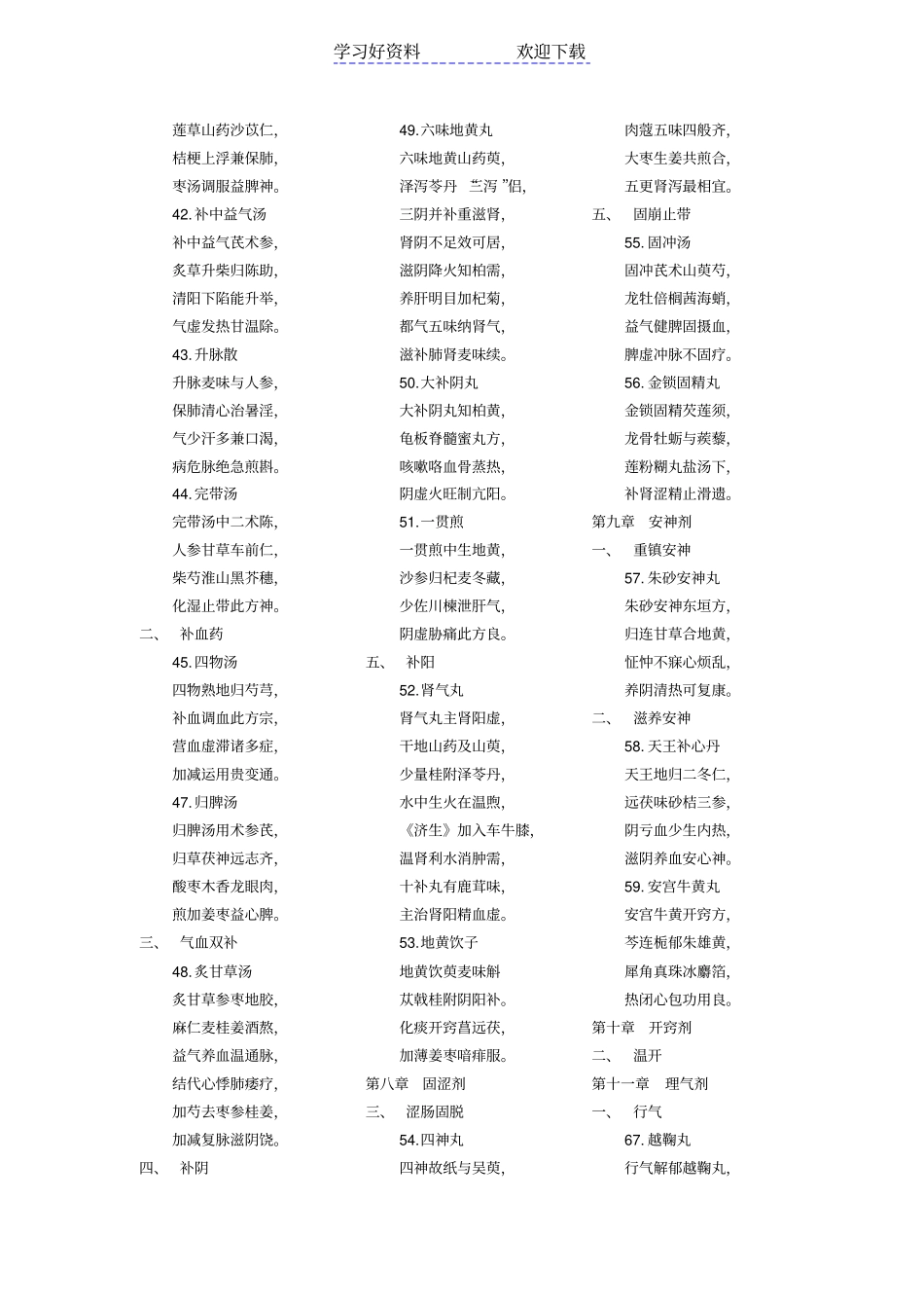 很实用的方剂速记_第3页