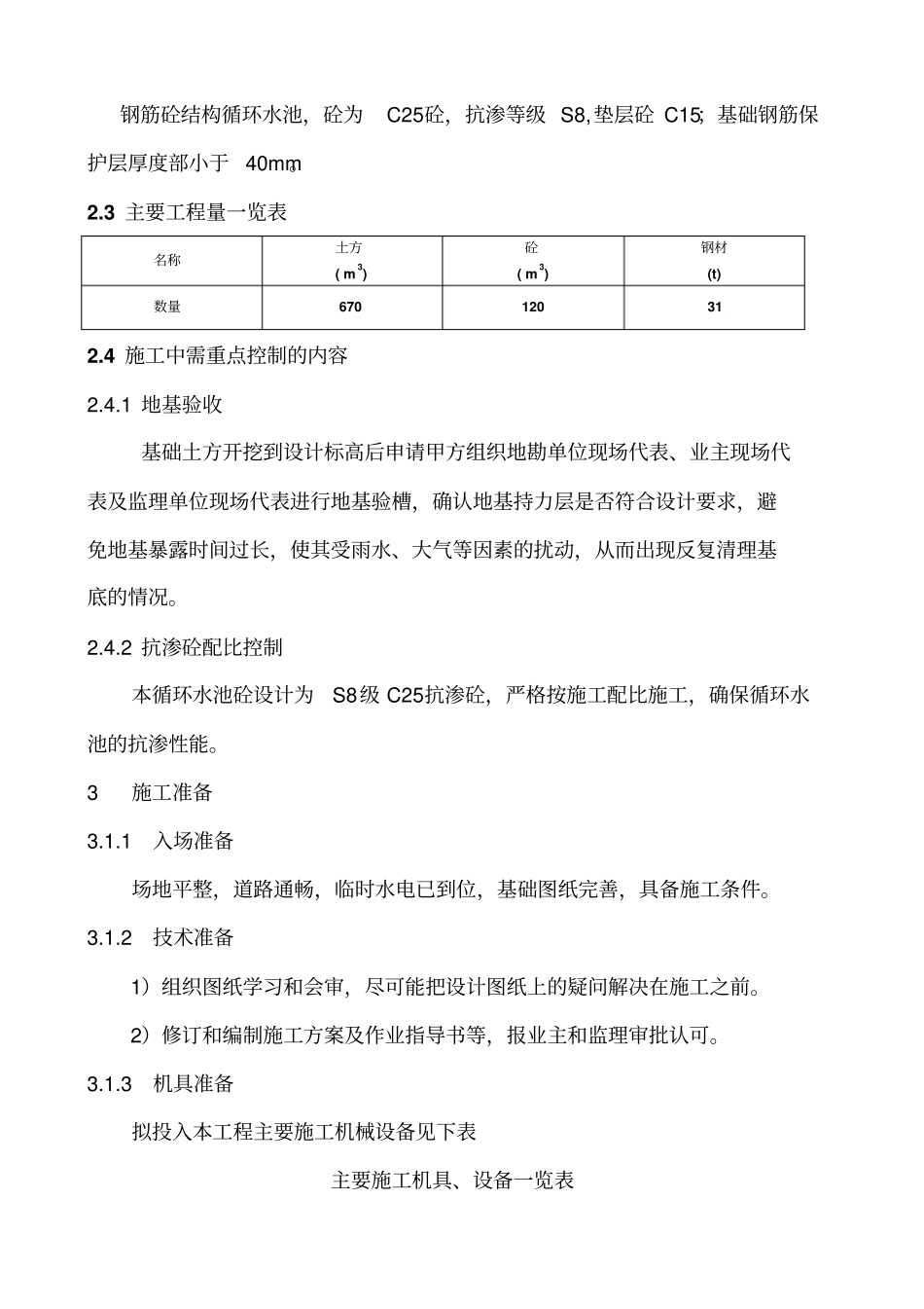 循环水池施工方案_第3页