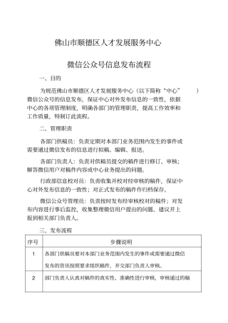 微信公众信息发布流程