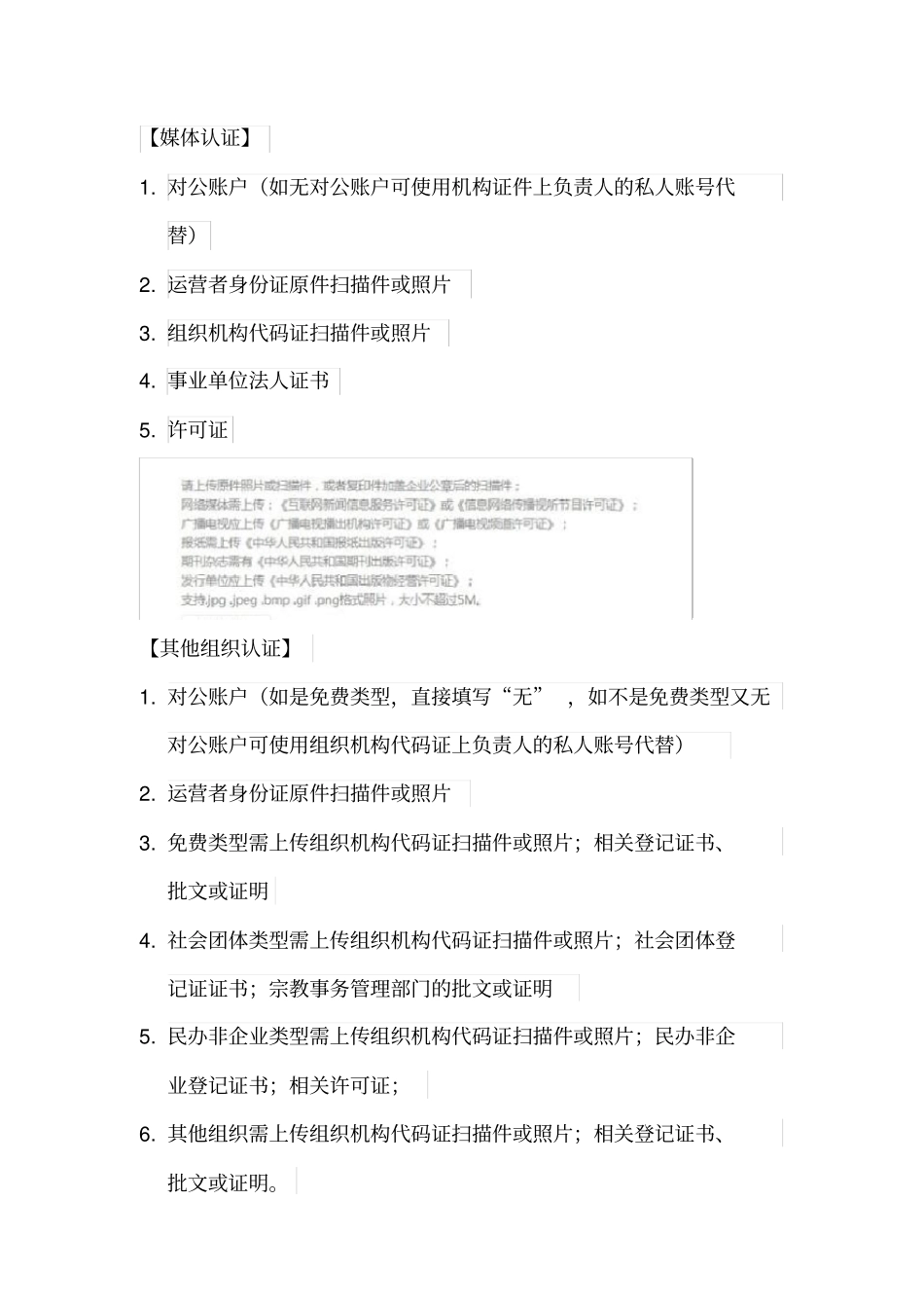 微信公众平台认证所需材料_第2页