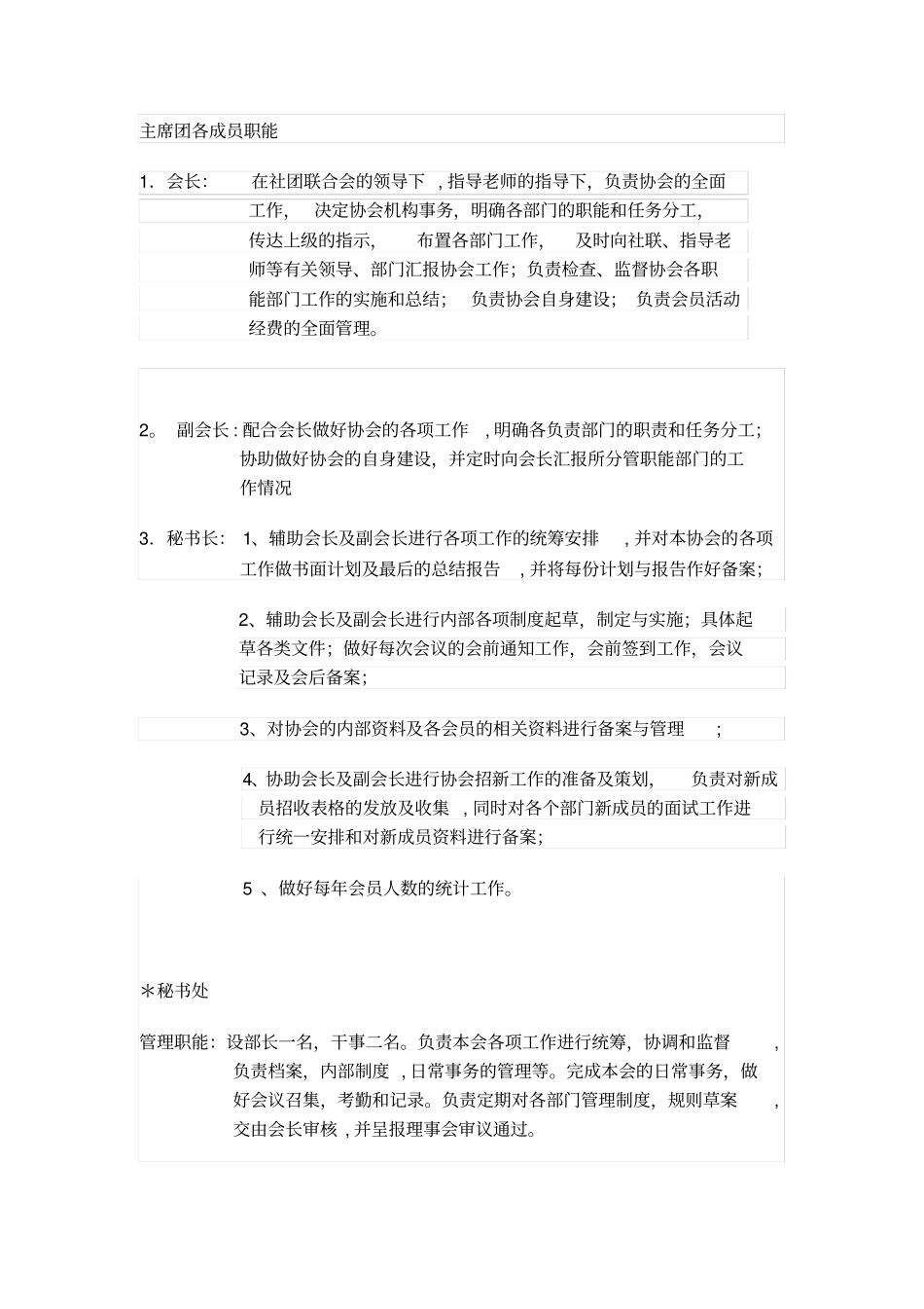 微博传媒协会各部门工作职责草案_第2页