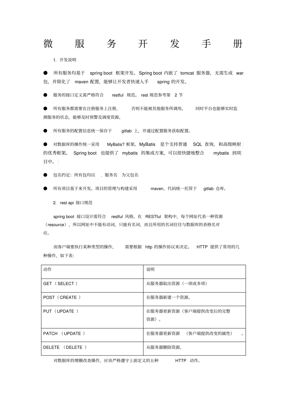 微服务开发手册_第1页