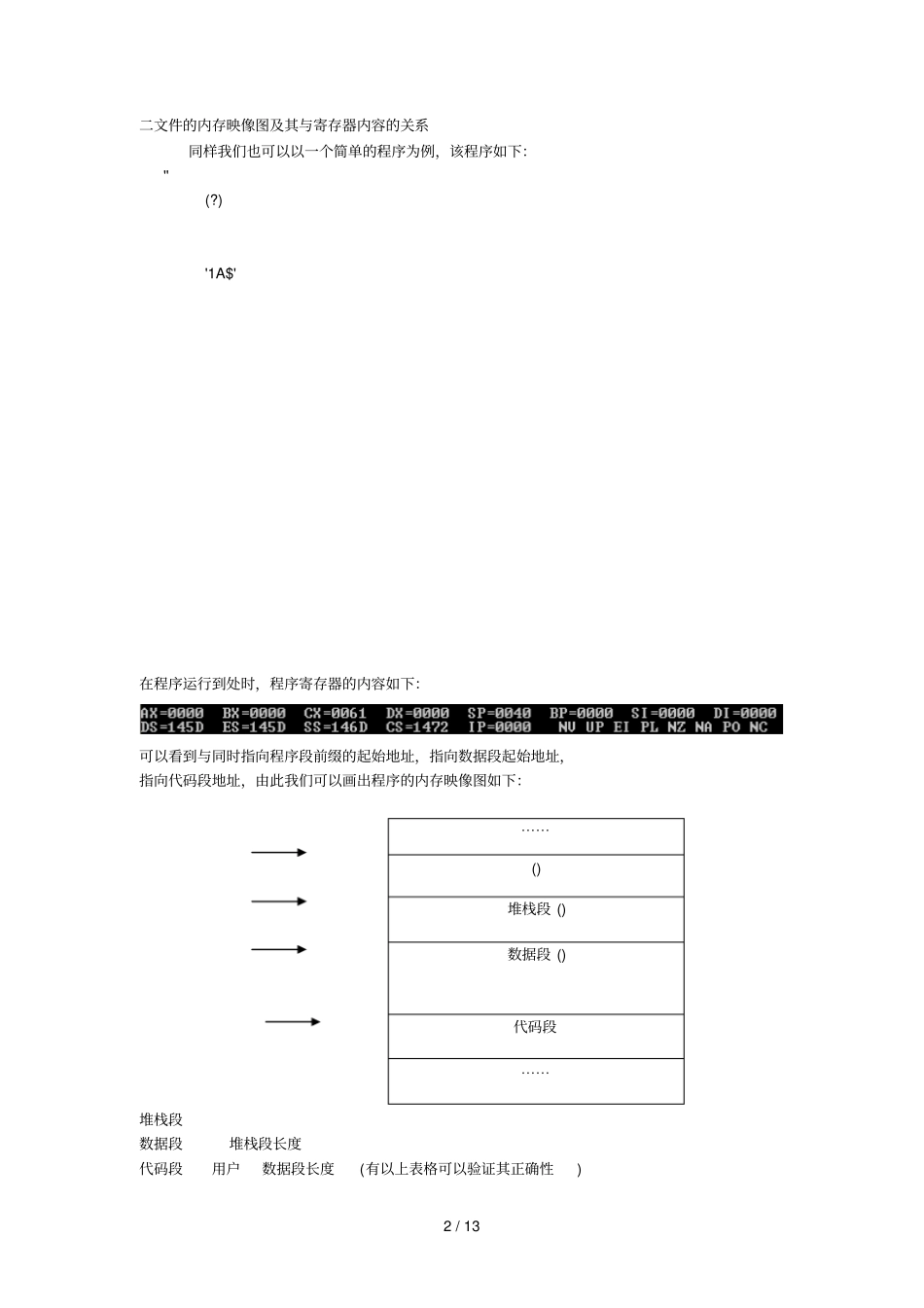 微机原理试验报告_第2页