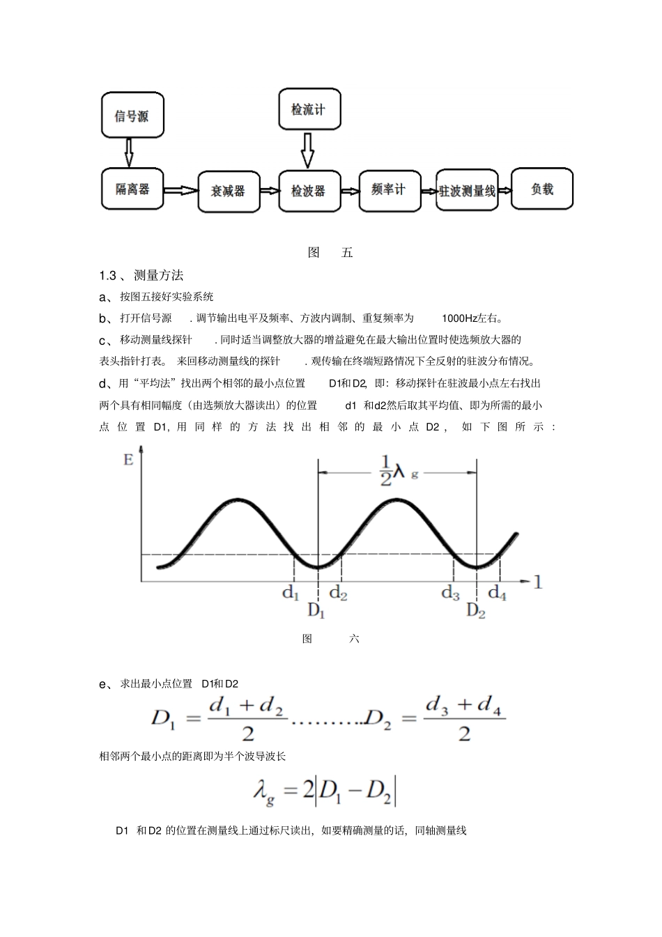 微波传播速度的测量讲解_第3页