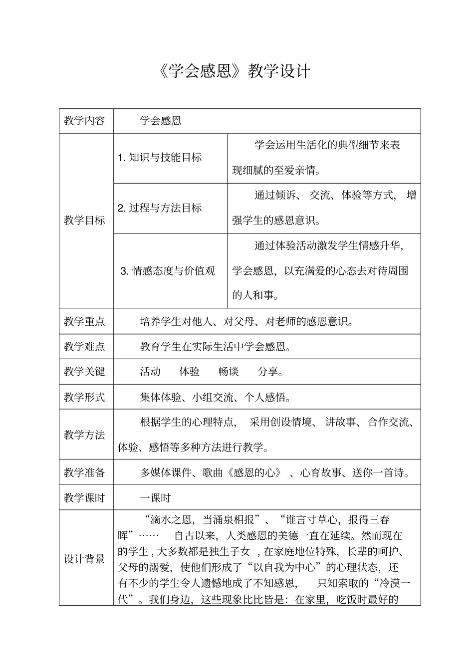 心理健康教育--学会感恩_第2页