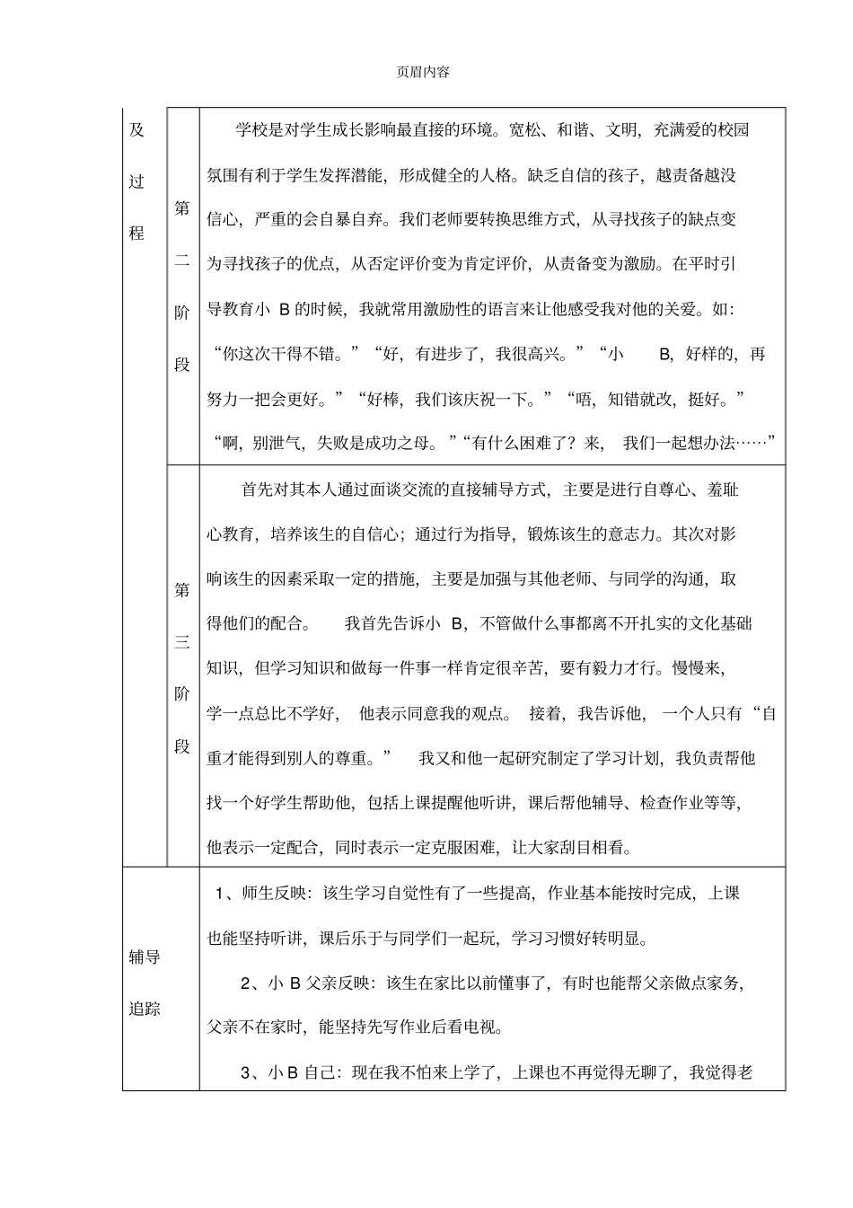 心理健康教育个案辅导记录表_第2页