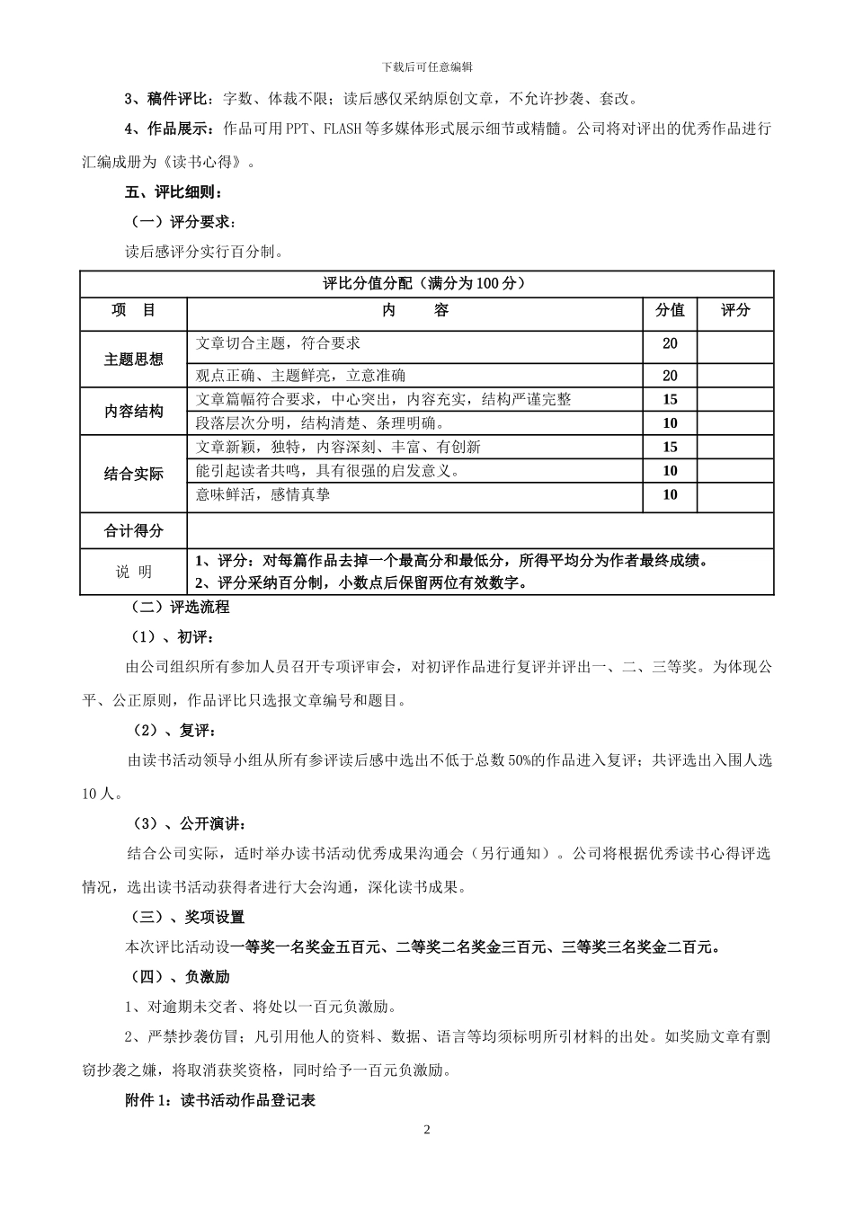 “读一本好书-写一篇心得”读书活动实施方案_第2页
