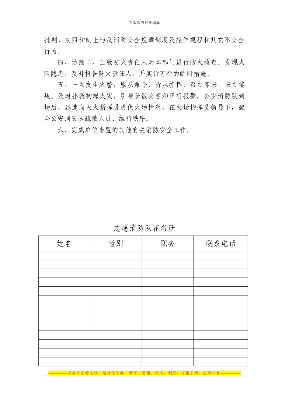 ①消防制度、职责档案_第3页