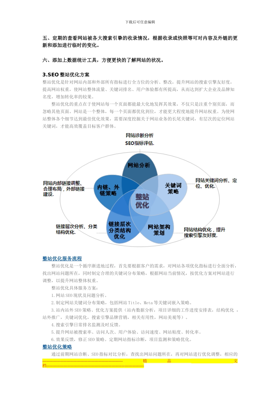 《SEO网站优化方案》经典版_第2页
