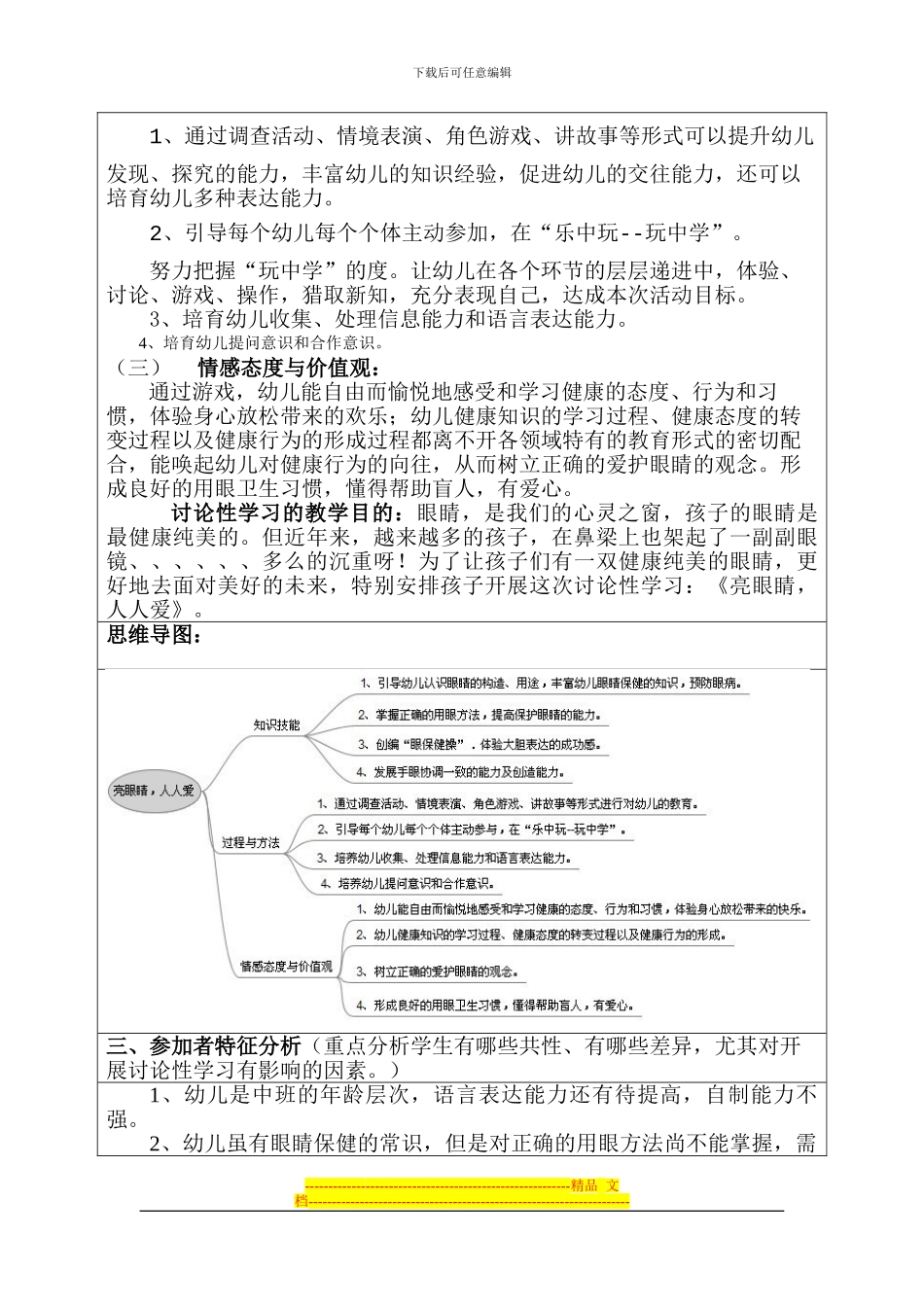 《亮眼睛-人人爱》研究性学习设计方案-黎立红_第2页
