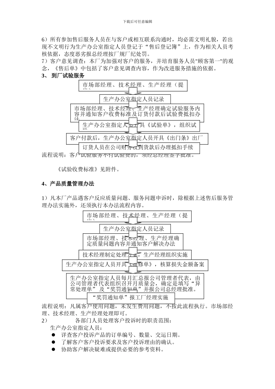《售后服务管理制度》GS-07-2024_第2页