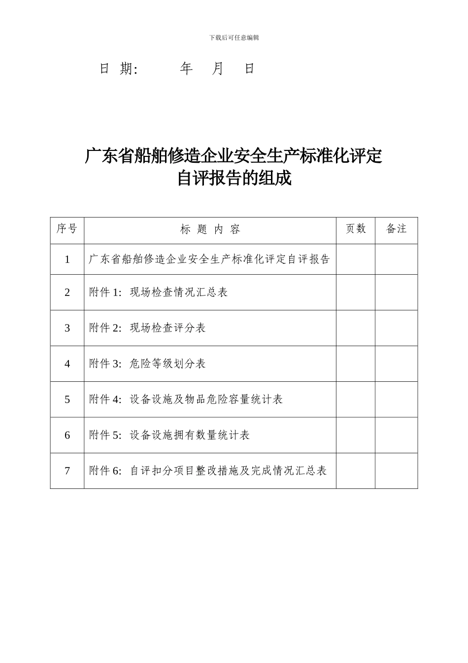 《广东省船舶修造企业安全生产标准化评定自评报告》_第2页