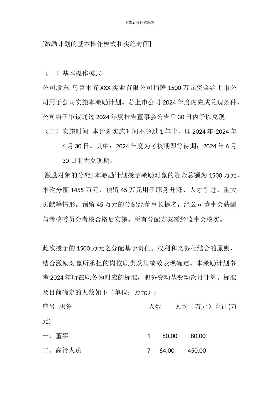 上市公司-股权激励案例--_第2页