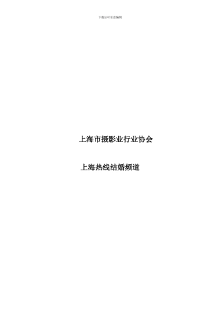 上海摄影业行业协会合作协议书