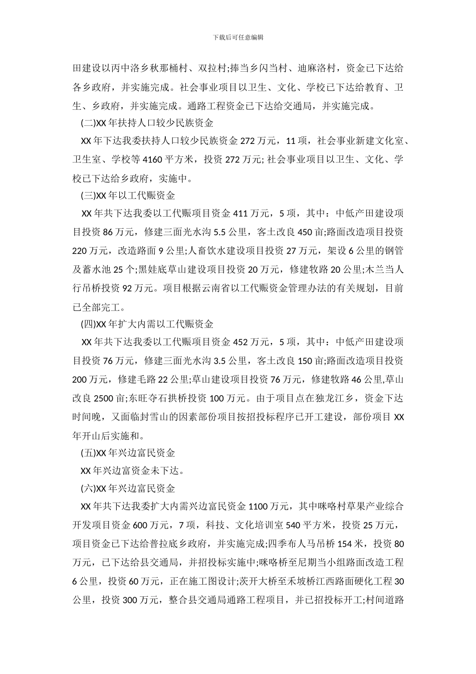 专项治理自查报告3篇_第3页