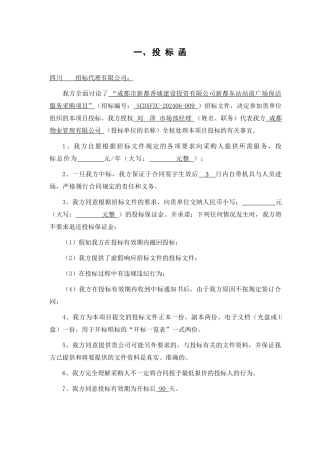 东站站前广场保洁服务方案