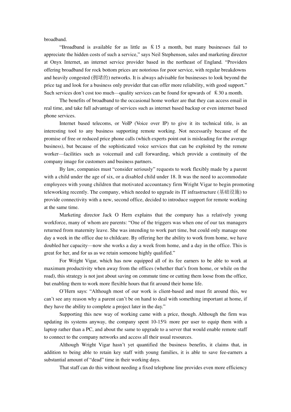 2009年12月大学英语六级真题及详细参考答案(含听力原文、阅读详解及写作范文)_第2页