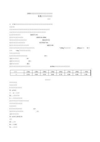 2009年《四川省建设工程工程量清单计价定额》刷油、防腐蚀、绝热工程