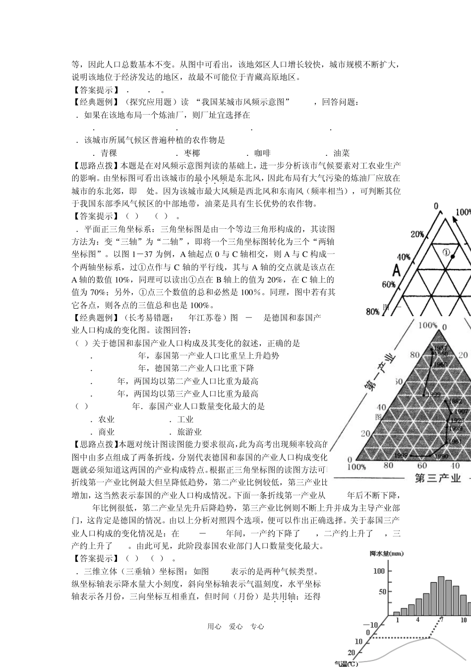 2009年地理统计图表精讲—统计图表分析与绘图_第3页