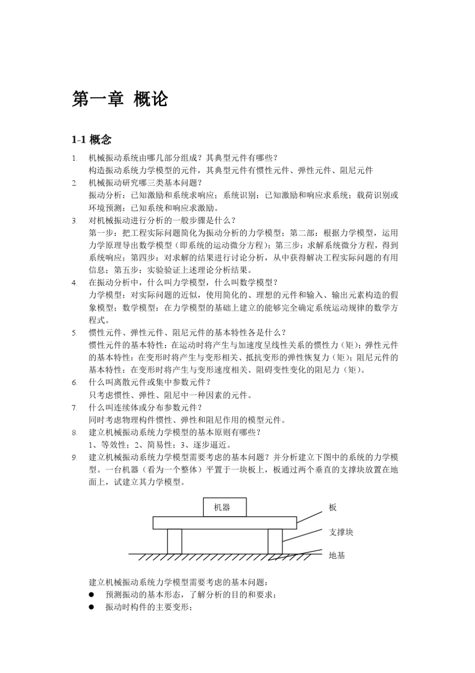 2009机械振动习题集(同济大学)_第2页