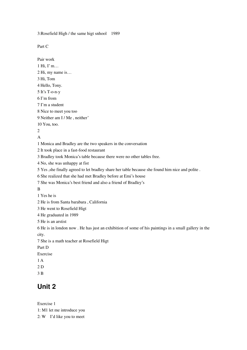 20101026大学英语听说第三版第一册_第2页