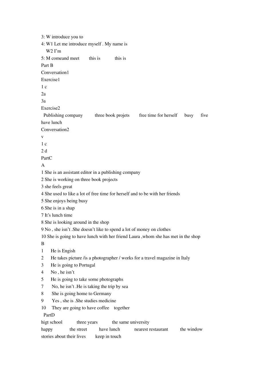 20101026大学英语听说第三版第一册_第3页