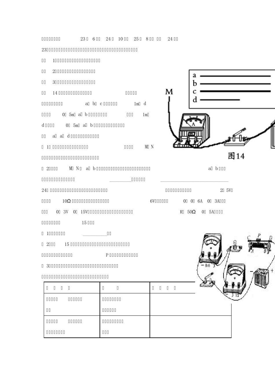 2010—2011年八年级物理下册期末试题及答案_第3页