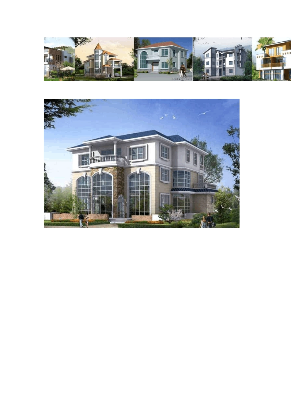 2010别墅设计图纸与效果图大全1_第1页