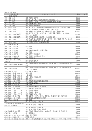 2010年_国外标准中译本目录